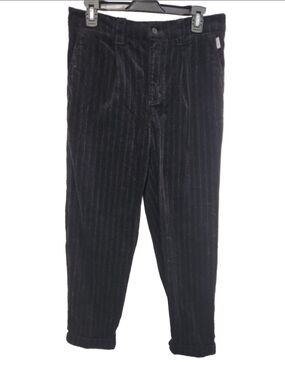 BANKS JOURNAL Black Corduroy Pants Waist 30